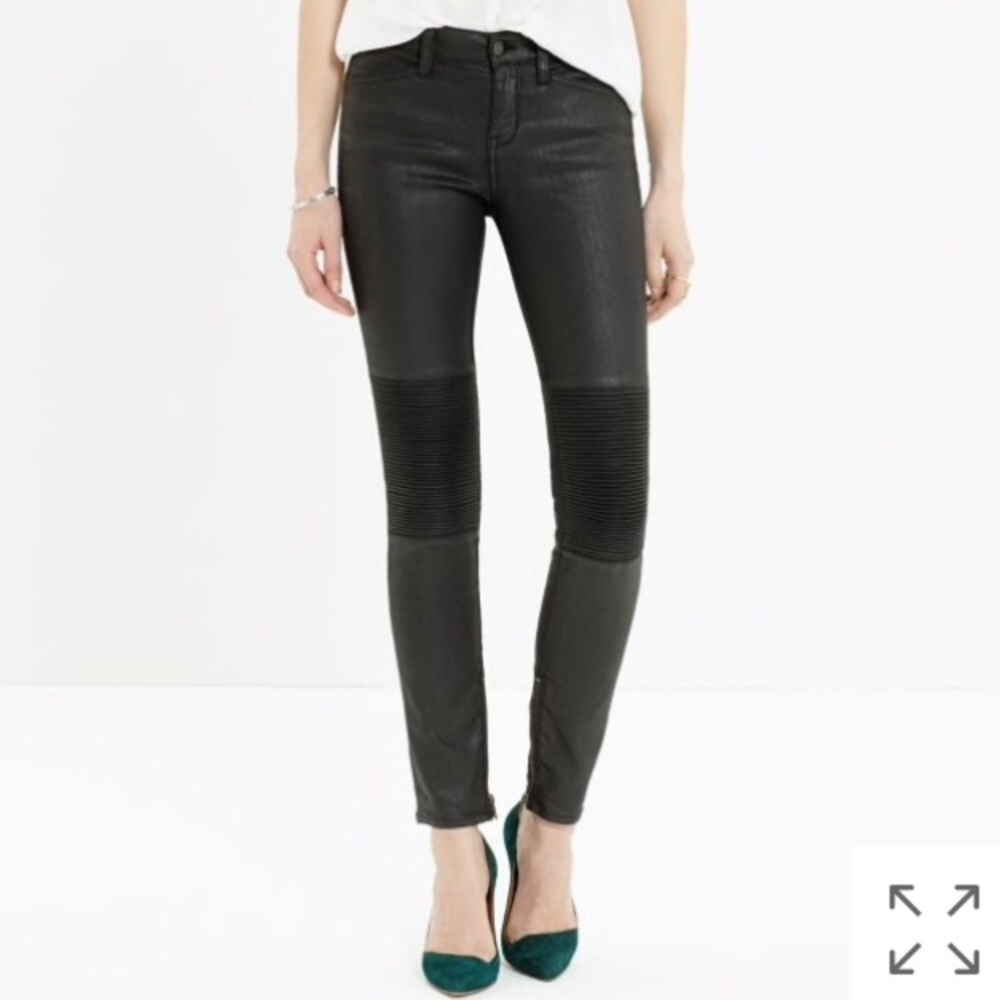 Madewell Skinny Skinny Moto Jeans